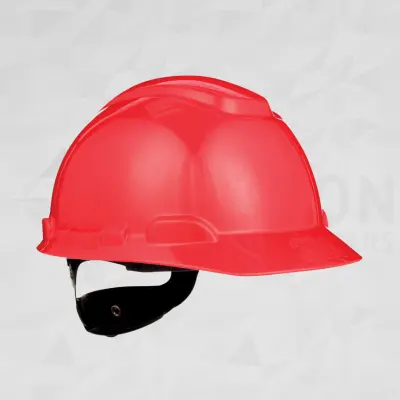 3M Hardhat Red
