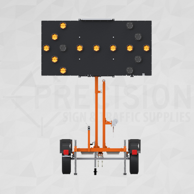 Ver-Mac Trailer Mounted Arrowboard 15 LED Lamps